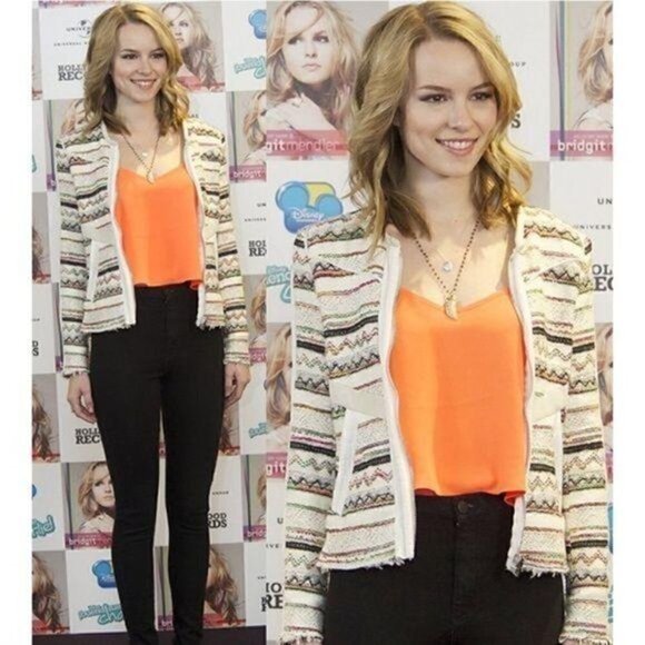 Iro Womens Elomi Zip-Front multicolor Jacket size small - Picture 5 of 16